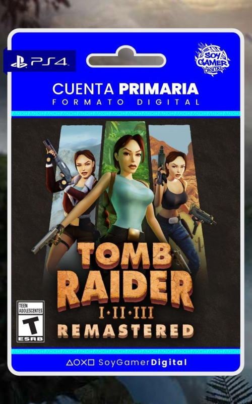 Tomb Raider I-III Remastered Starring Lara Croft Ps4