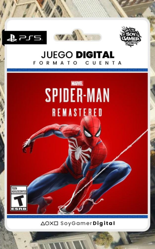 Spiderman Remastered PS5