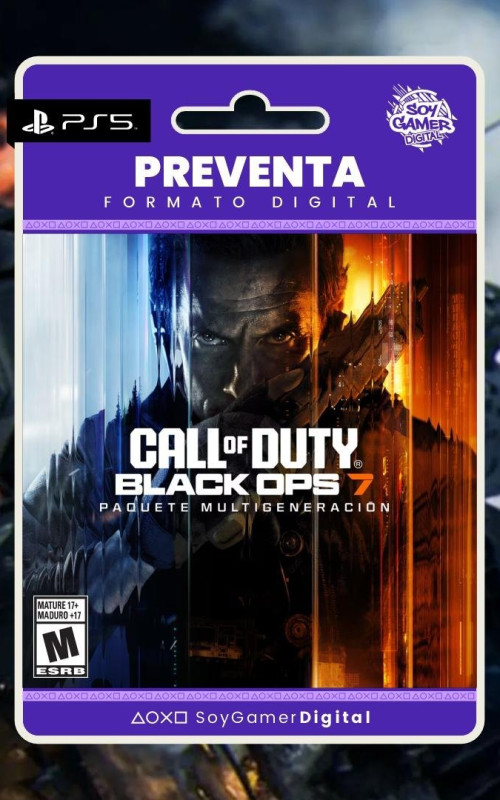 PREVENTA PRIMARIA Call Of Duty Black Ops 7 PS5 (LANZAMIENTO 14/11/2025]