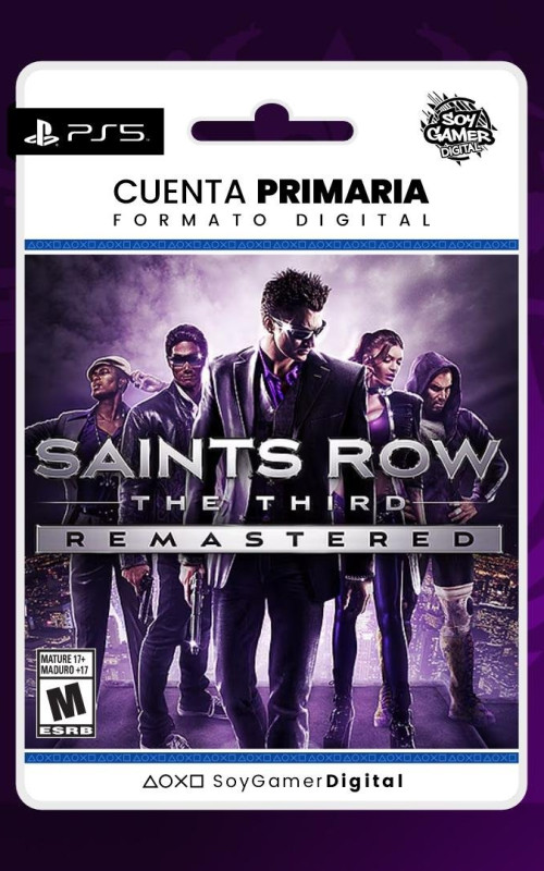 PRIMARIA Saints Row: The Third Remastered PS5