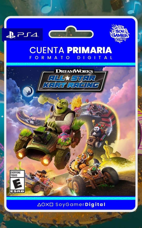 DreamWorks All-Star Kart Racing PS4