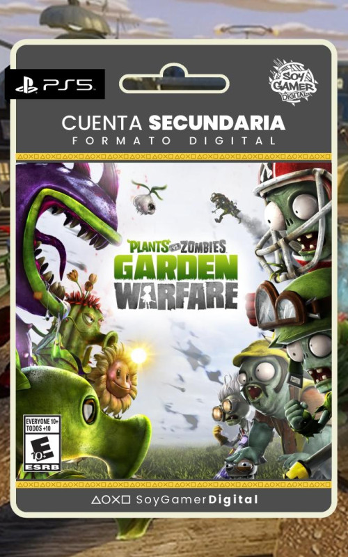 SECUNDARIA Plantas Vs Zombies Garden Warfare PS5