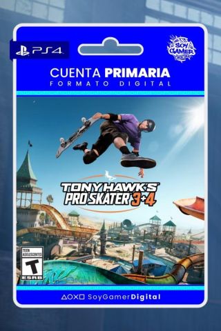 Tony Hawk's Pro Skater 3 + 4 PS4