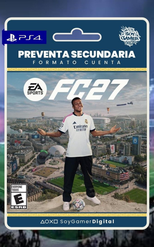 PREVENTA SECUNDARIA FC 27 PS4 (Lanzamiento 25-09-26]