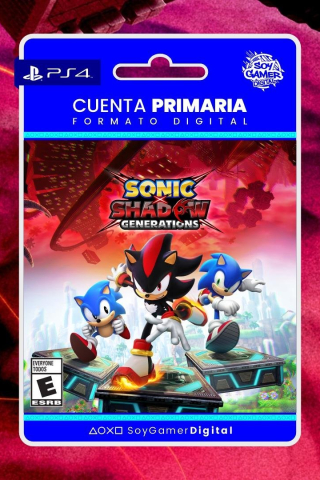 Sonic X Shadow Generations PS4