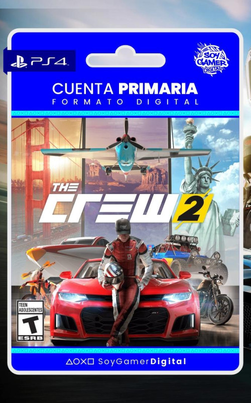 PRIMARIA The Crew 2 Standard Edition PS4