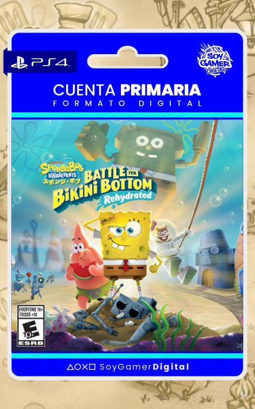 PRIMARIA Bob Esponja: Battle For Bikini Bottom PS4