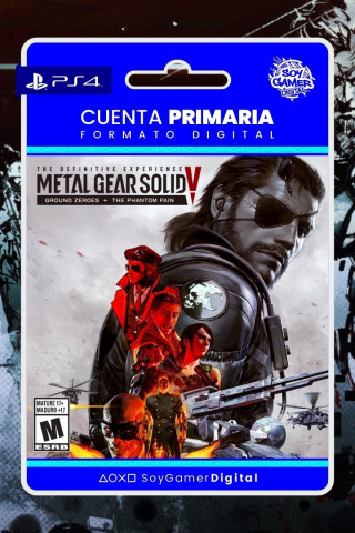 Metal Gear Solid V The Definitive Experience PS4