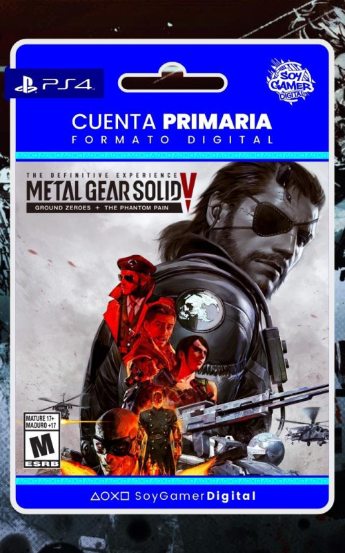 Metal Gear Solid V The Definitive Experience PS4
