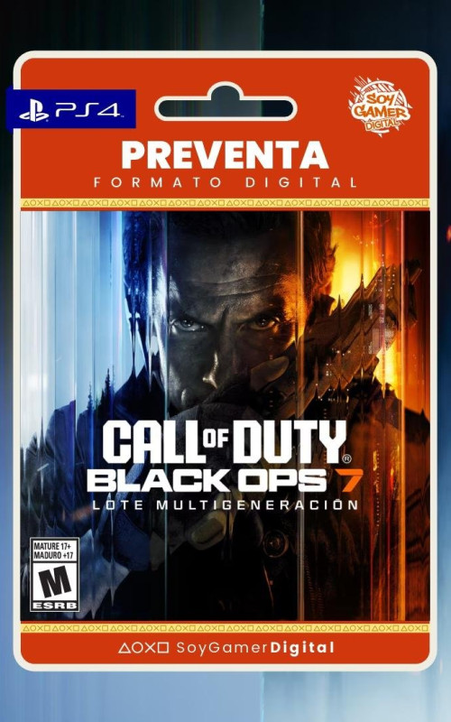 PREVENTA PRIMARIA Call Of Duty Black Ops 7 PS4 (LANZAMIENTO 14/11/2025]