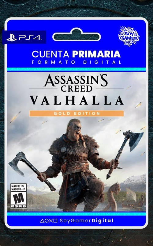 PRIMARIA Assassins Creed Valhalla Gold Edition PS4