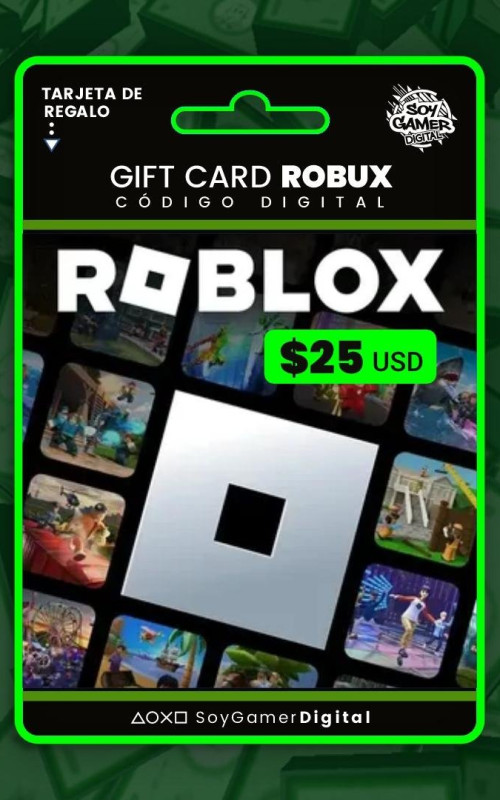 Codigo Robux 25usd
