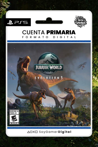 Jurassic World Evolution 3 PS5 