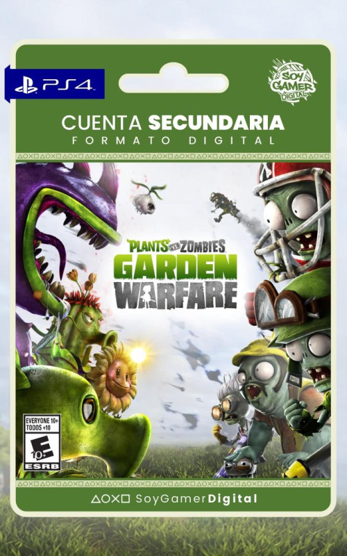 SECUNDARIA Plantas Vs Zombies Garden Warfare PS4