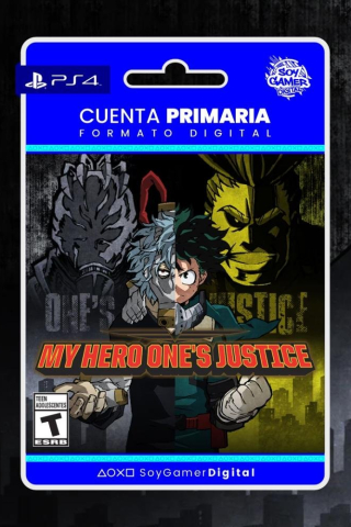 My Hero One S Justice PS4