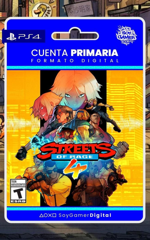 Streets of Rage 4 PS4