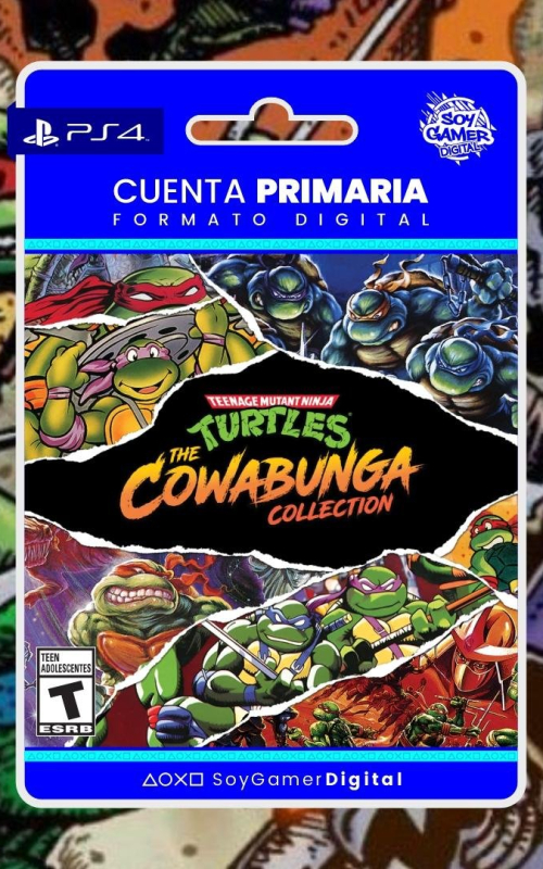 Teenage Mutant Ninja Turtles The Cowabunga Collection PS4