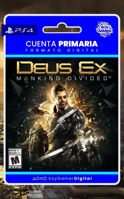 Deus Ex Mankind Divided PS4