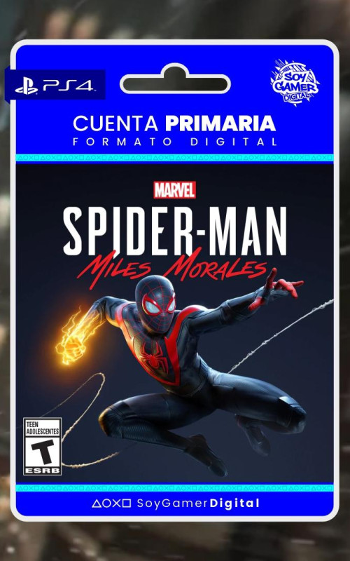 PRIMARIA Marvel Spiderman Miles Morales PS4