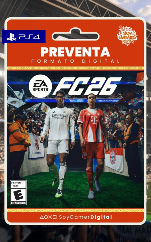 PREVENTA PRIMARIA FC 26 PS4 (LANZAMIENTO 26-09-25)