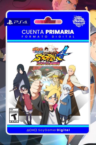 Naruto Shippuden Ultimate Ninja Storm 4 Road to Boruto PS4