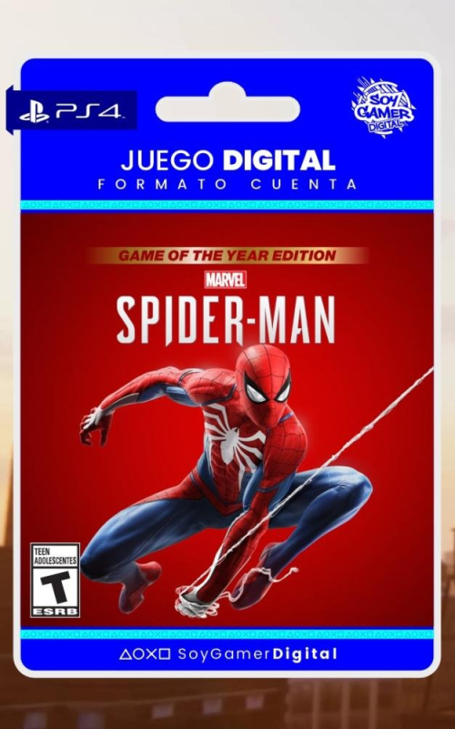Marvels Spiderman GOTY Edition PS4