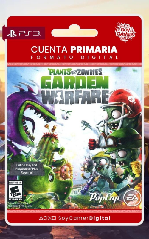 Plants Vs Zombies Garden Warfare PS3