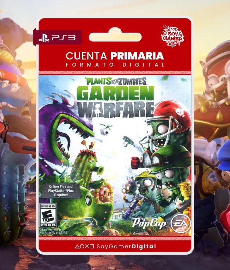 PRIMARIA Plants Vs Zombies Garden Warfare PS3 - PS3