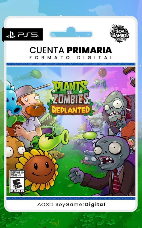 PRIMARIA Plantas vs Zombies Replanted PS5