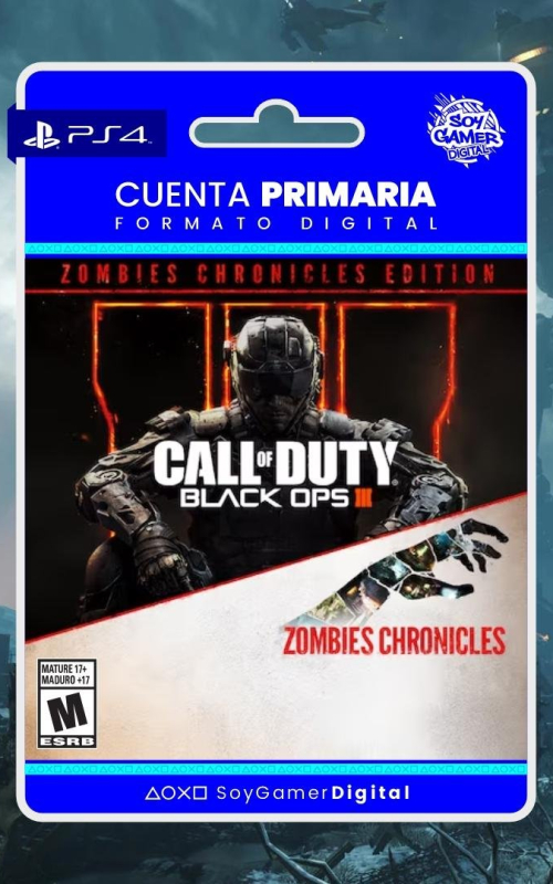 Call of Duty Black Ops 3 Zombies Chronicles PS4