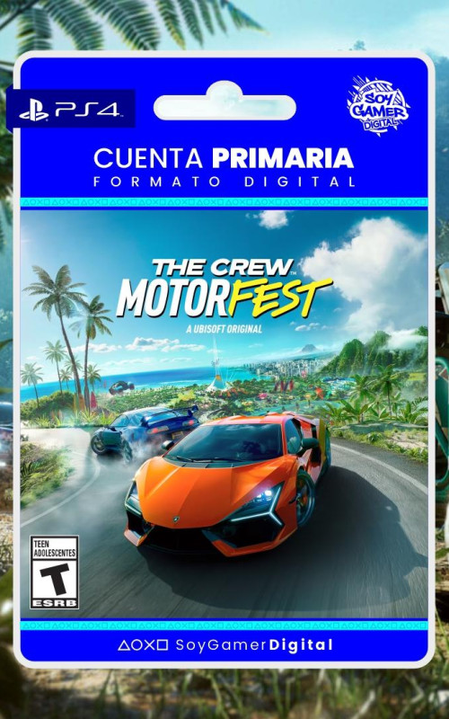 PRIMARIA The Crew Motorfest PS4