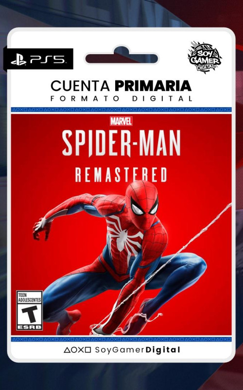 PRIMARIA Spiderman Remastered PS5
